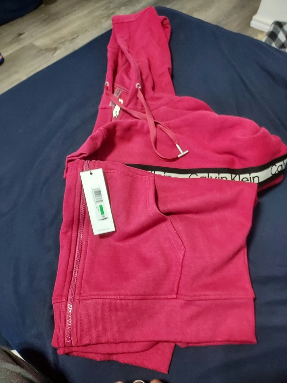 Calvin Klein wowens red Jogger Bottoms